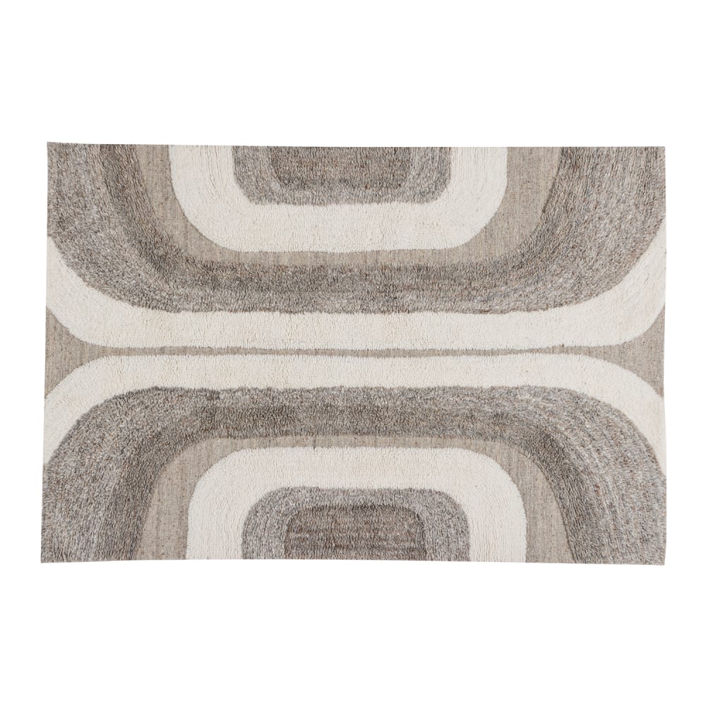 Tapis en laine et coton