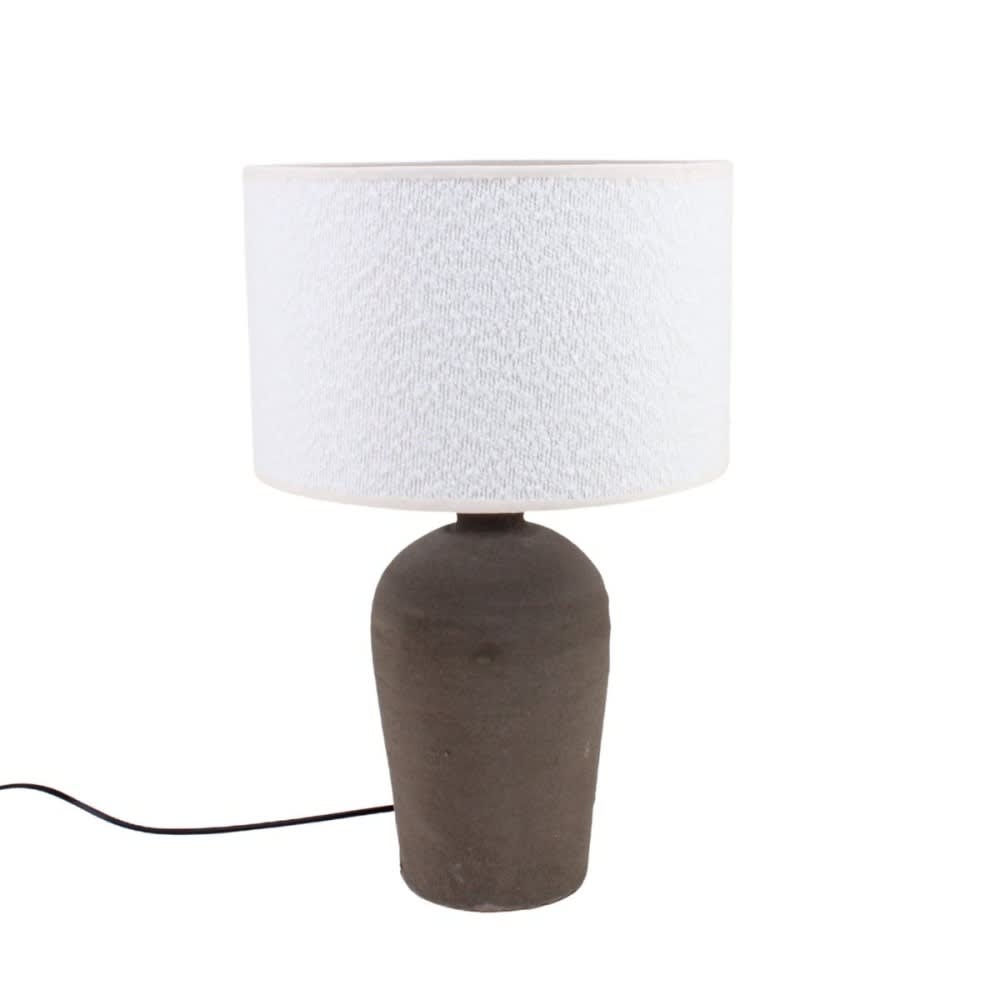Lampe à poser effet pierre 52cm