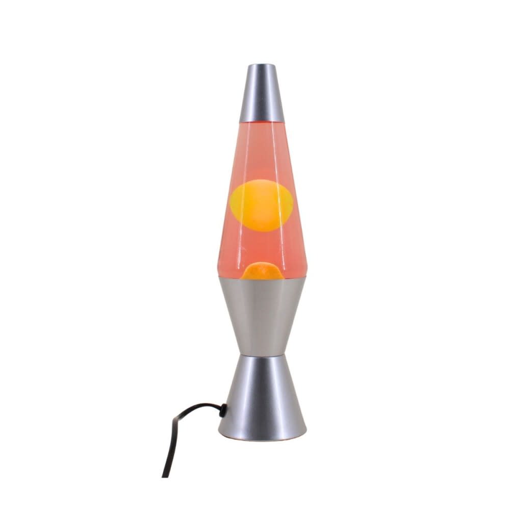 Lampe lave orange 37cm