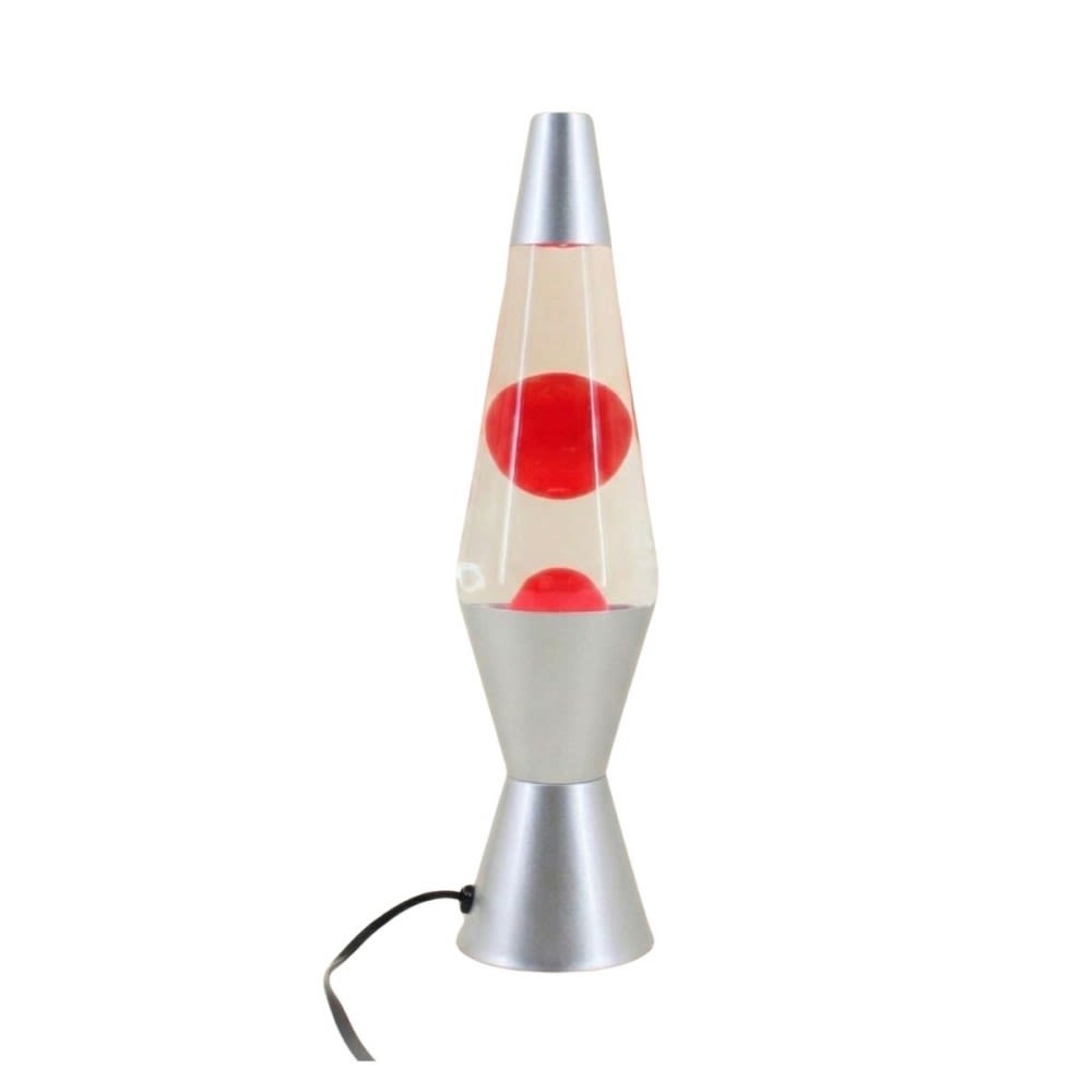Lampe lave rouge 37cm