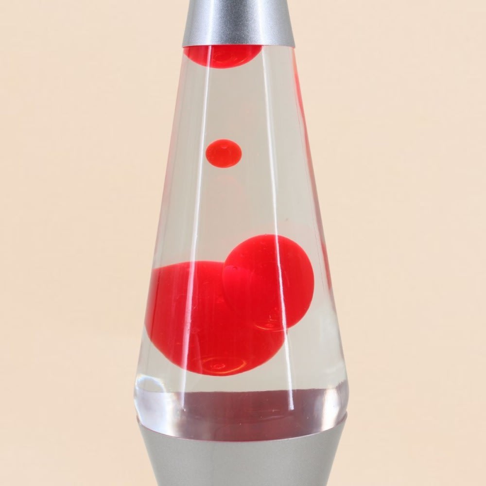 Lampe lave rouge 37cm — vue 3