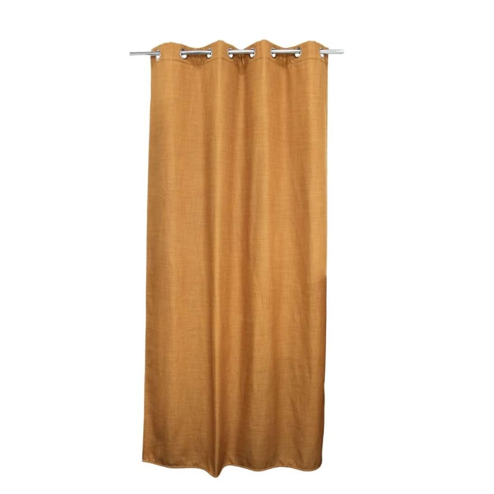 Rideau isolant phonique et thermique moutarde 140x240cm — vue 3