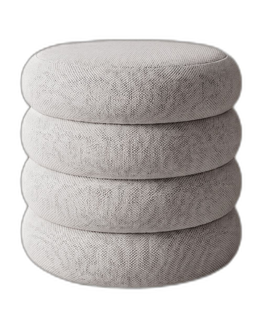 Pouf tapissé coloris