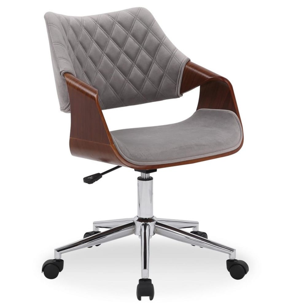 Chaise de bureau en velours