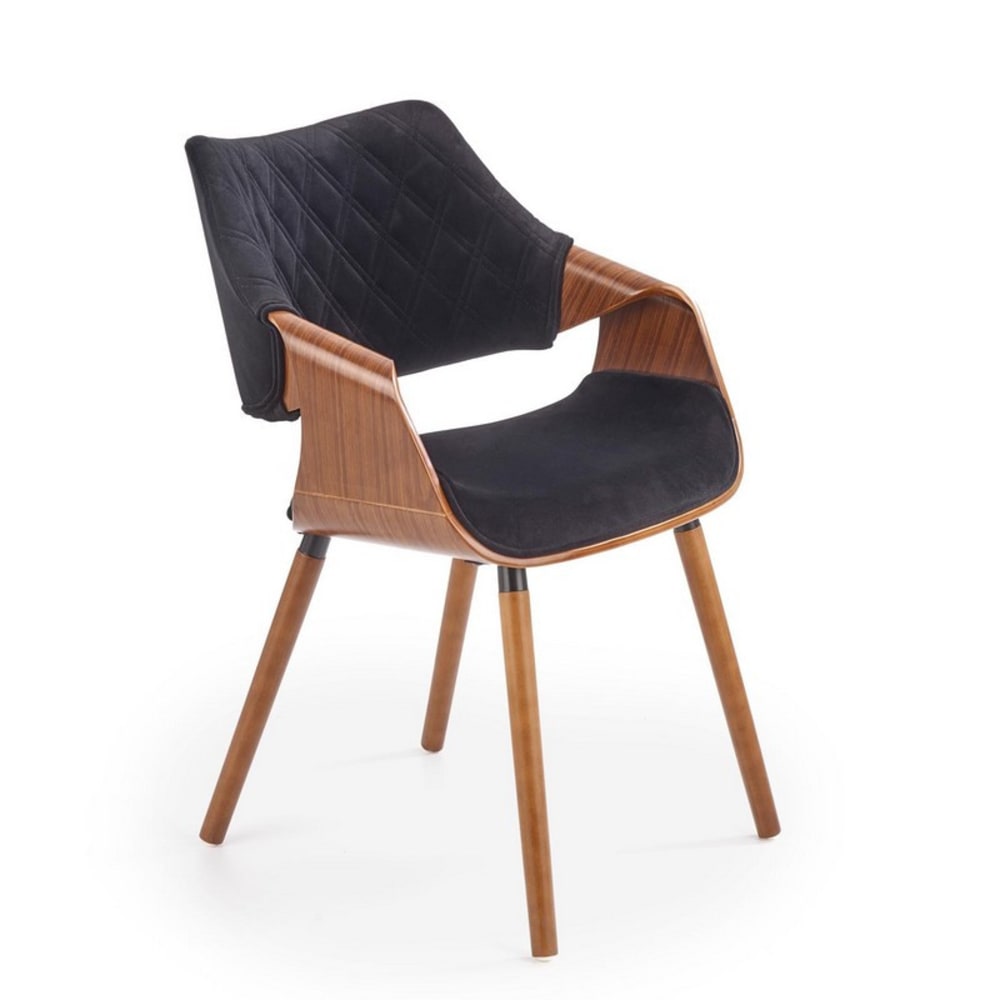 chaise design retro noir