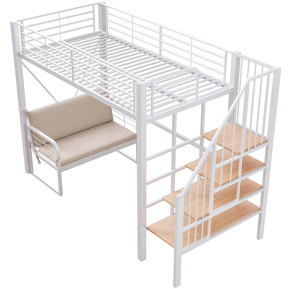 Lit mezzanine canapé - amovible