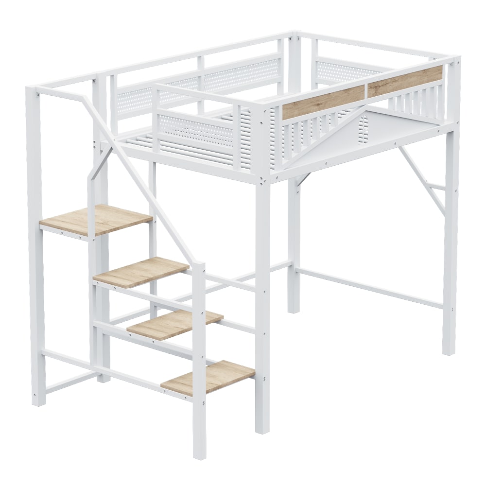 Lit mezzanine garde corps