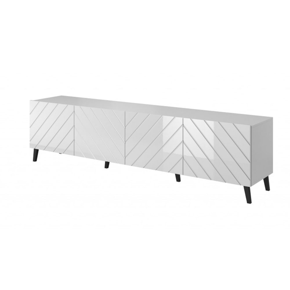 Meuble tv design blanc