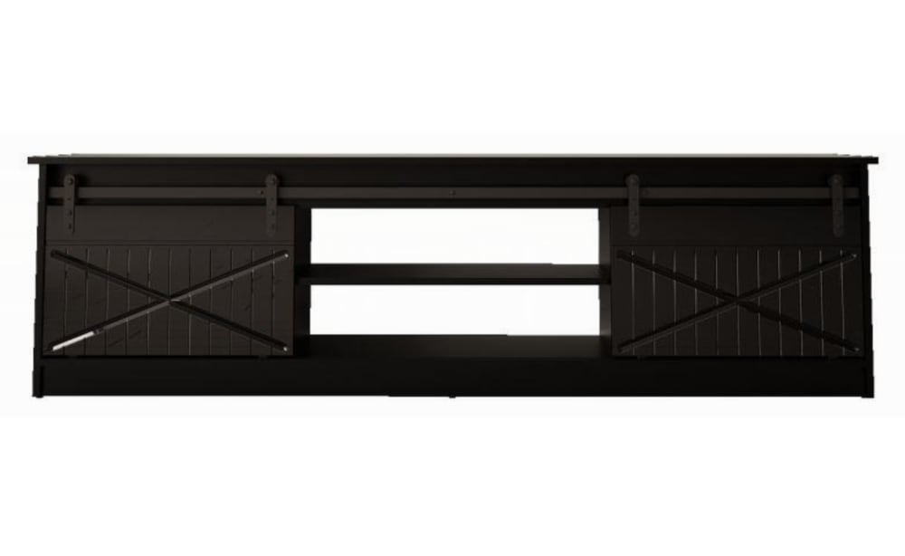 Meuble tv design noir