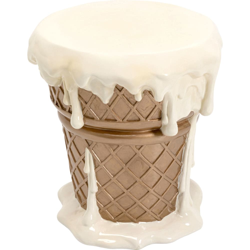 Tabouret glace à la