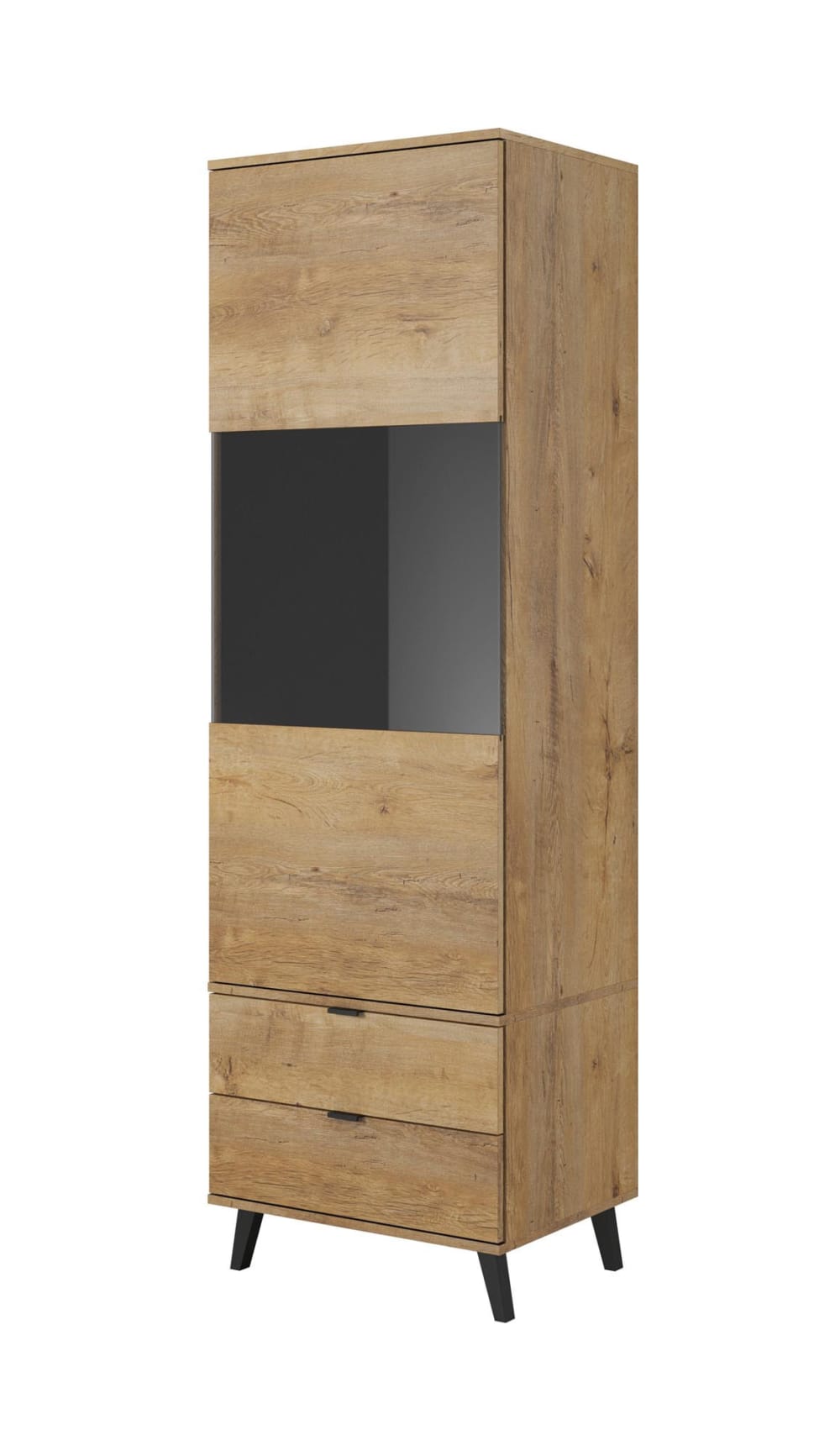 Armoire haute style chêne