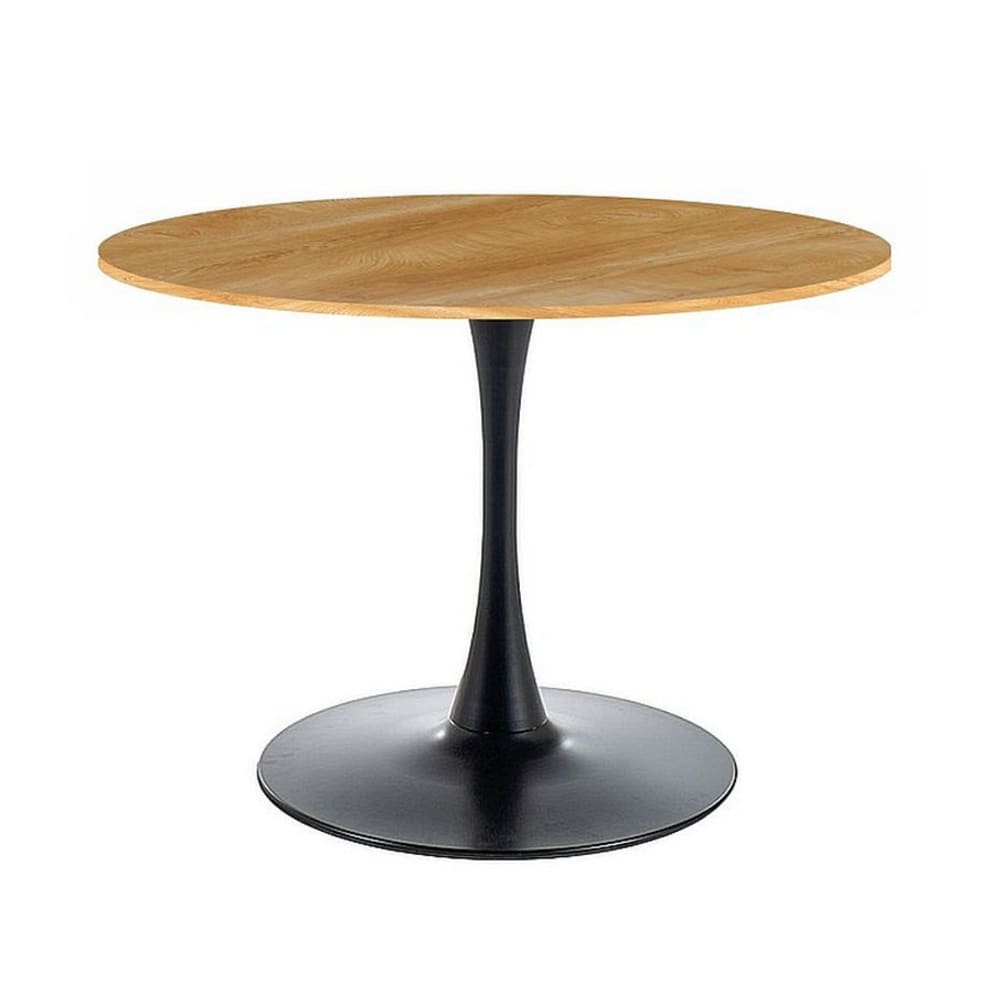 Table ronde noire et - 90cm