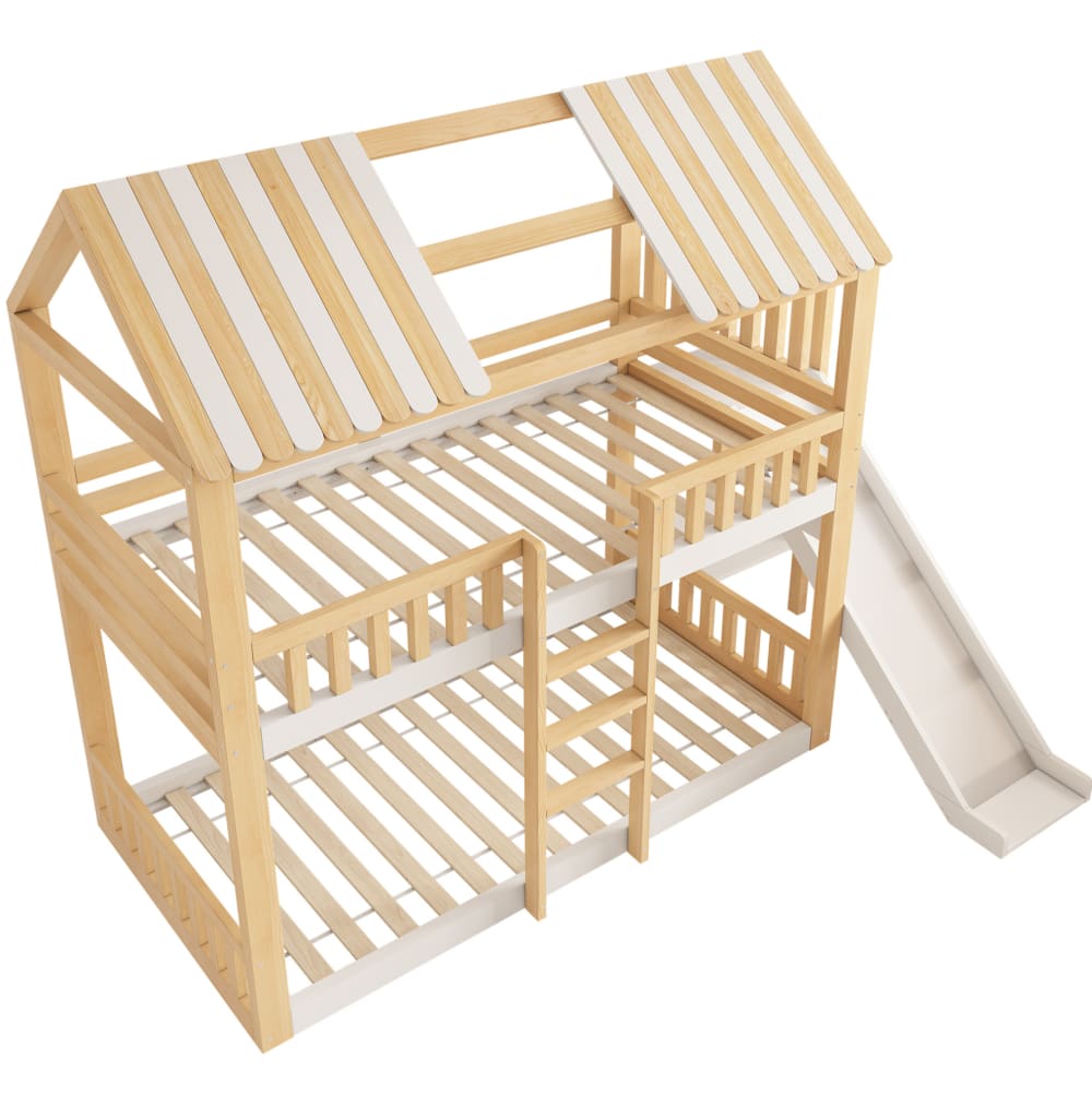 Lits superposés en bois