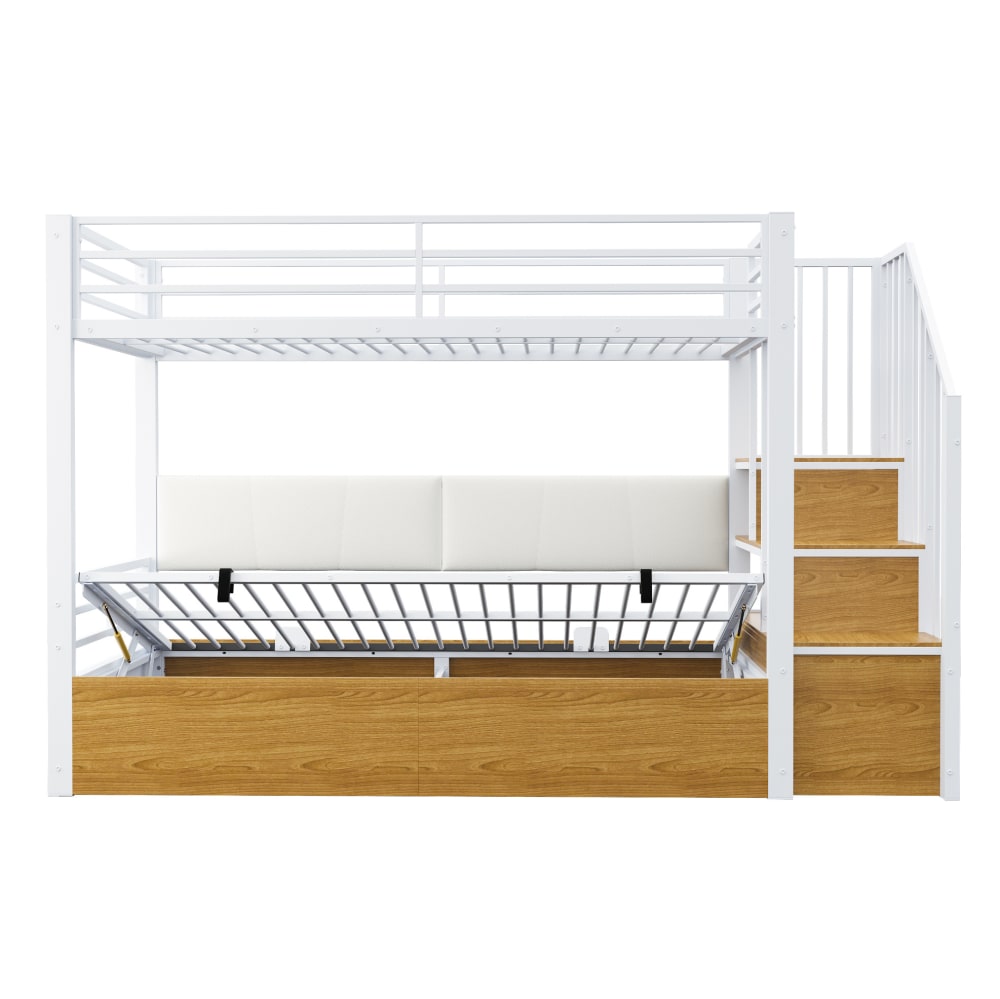 Lit superposé en mdf - rangement