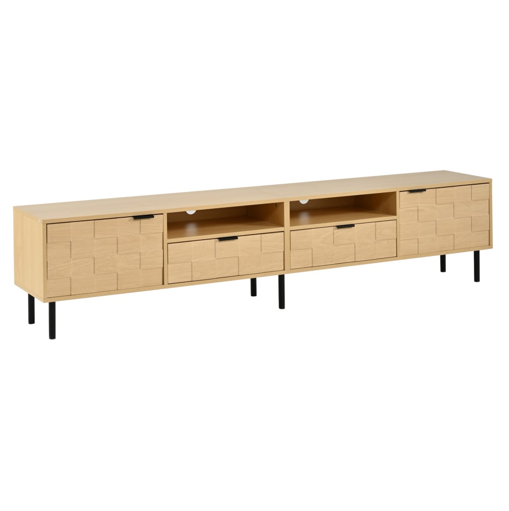 Meuble tv en mdf et panneaux