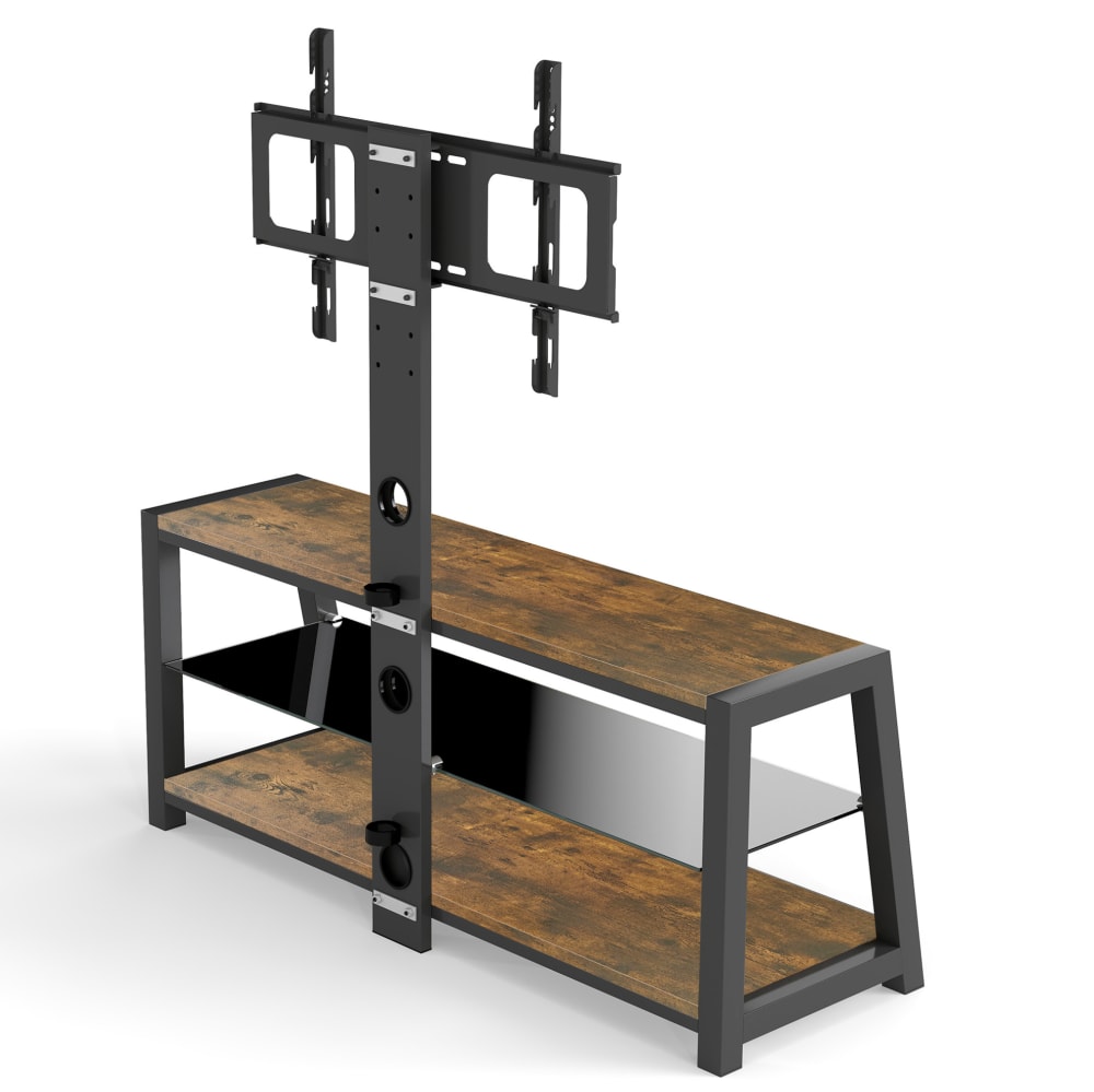 Meuble tv en mdf et métal - support