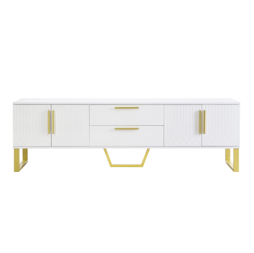 Meuble tv en mdf avec - rangement