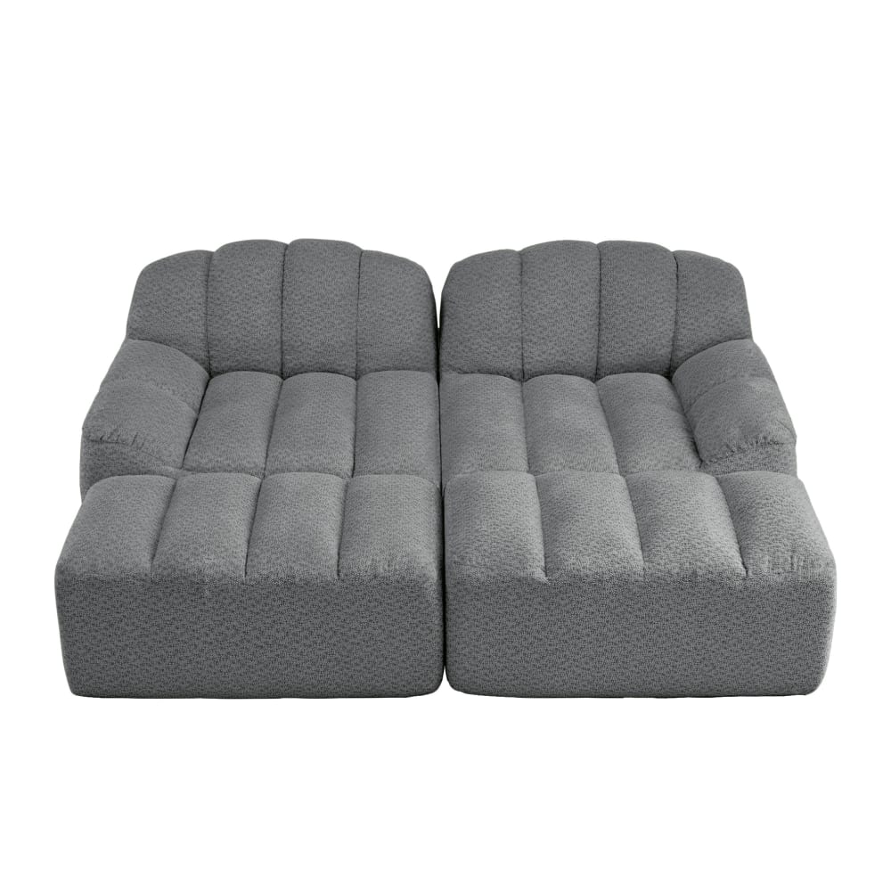 Canapé modulaire en - ottoman