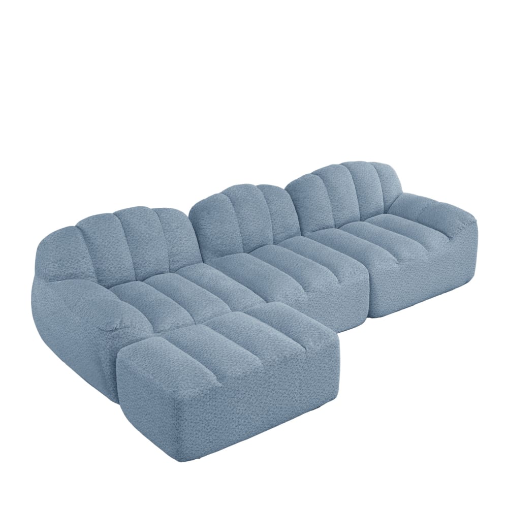 Canapé modulaire en - ottoman