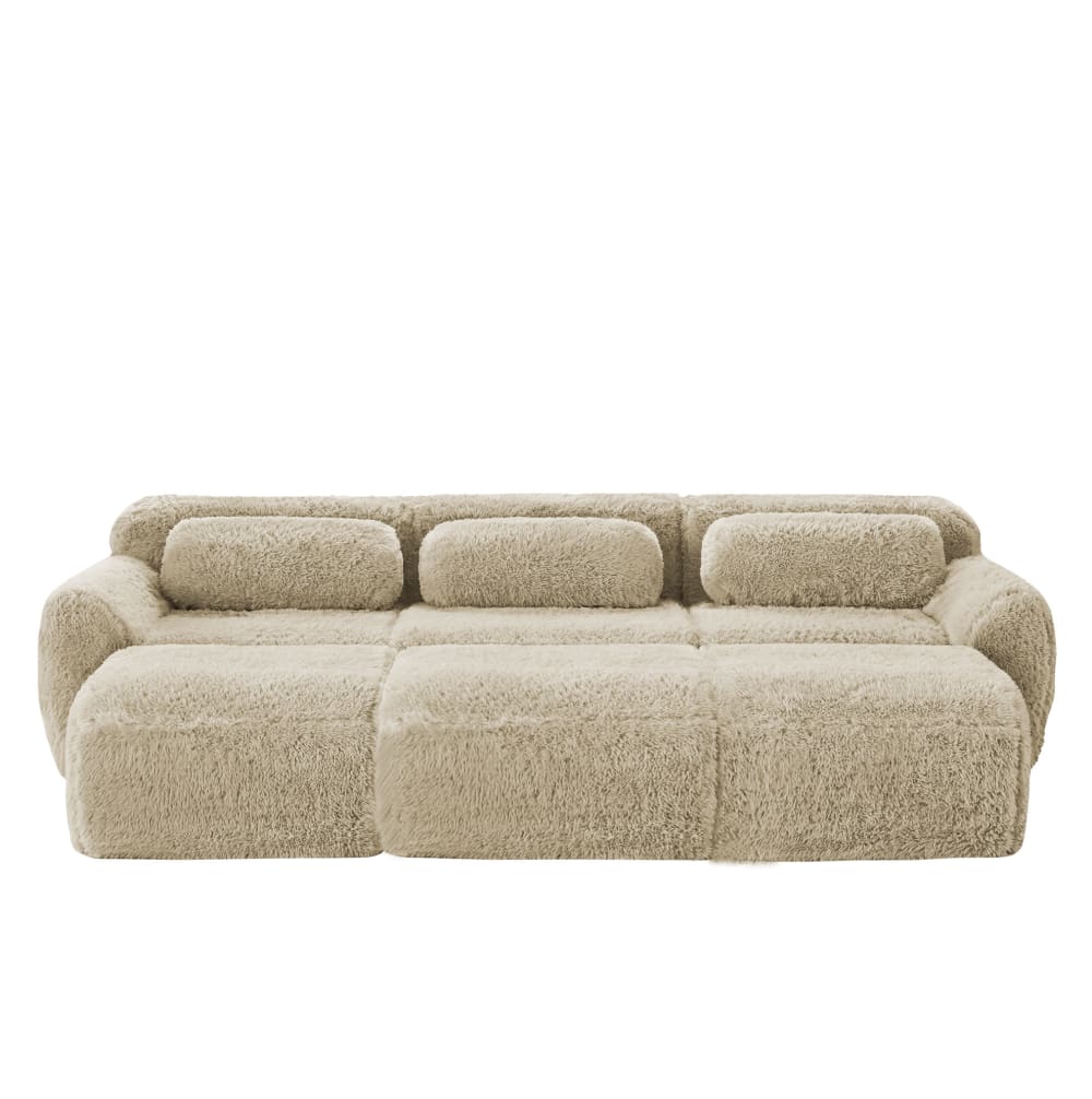 Canapé modulaire en - ottomans