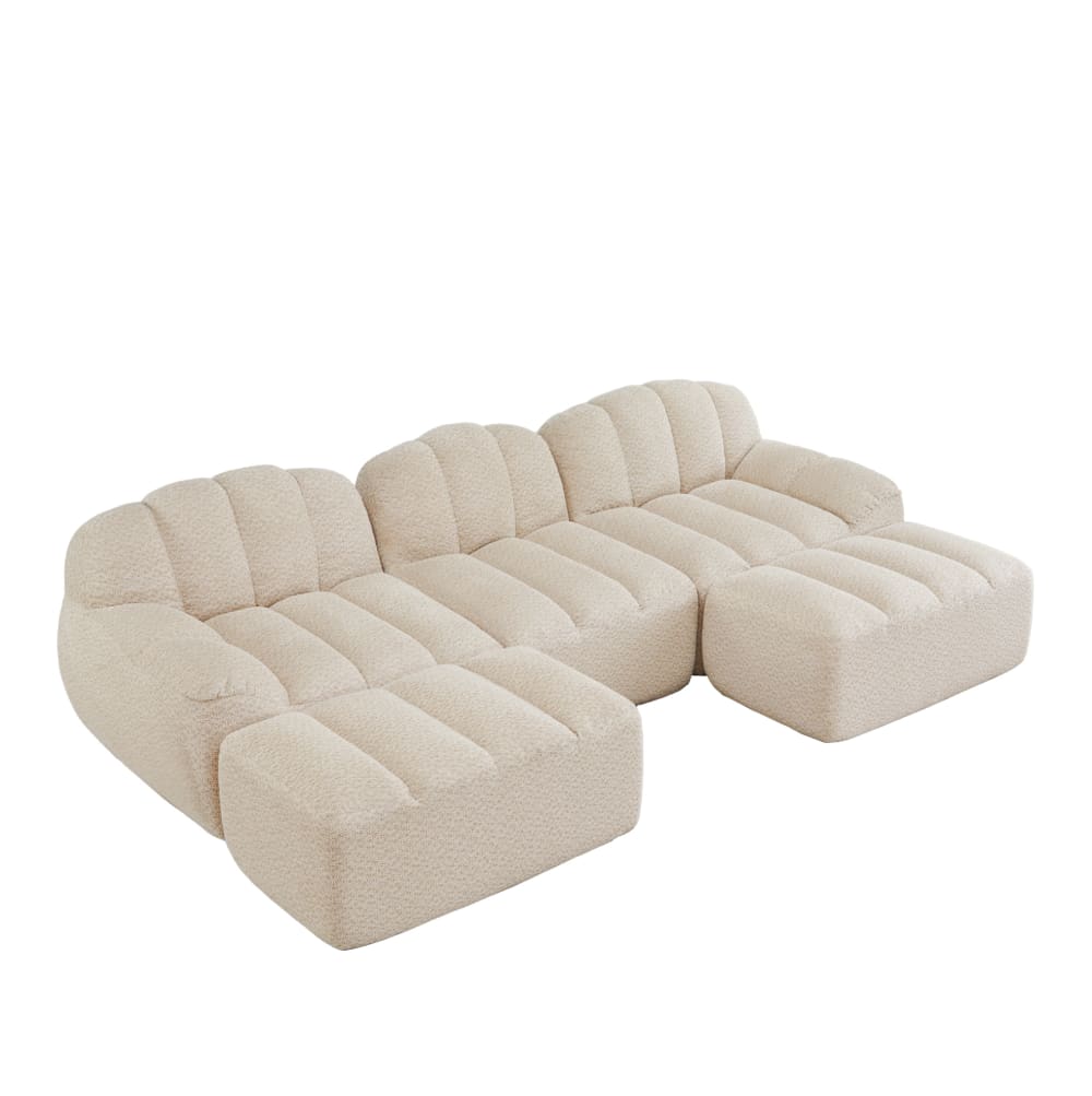 Canapé modulable en - ottoman