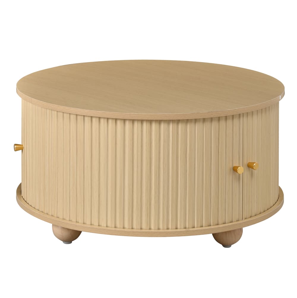 Table basse en mdf avec - coulissantes