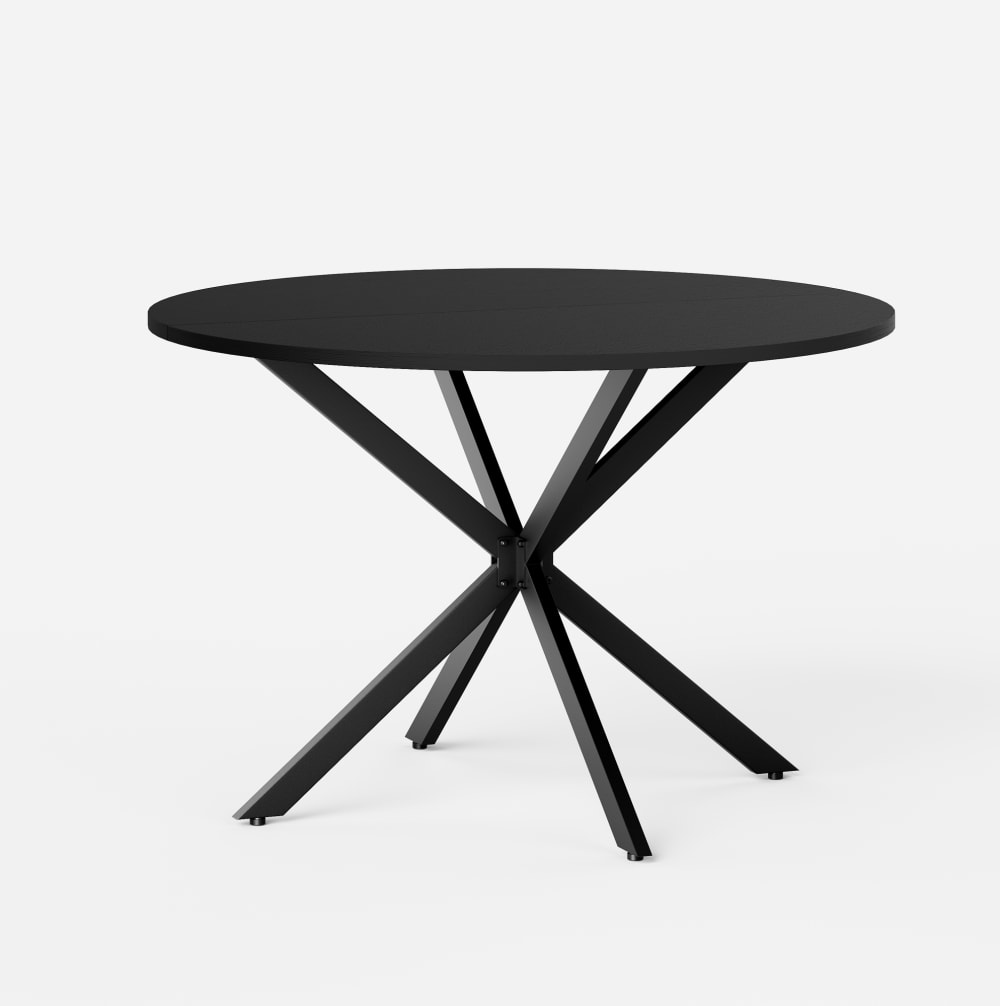 Table à manger en panneaux - fer