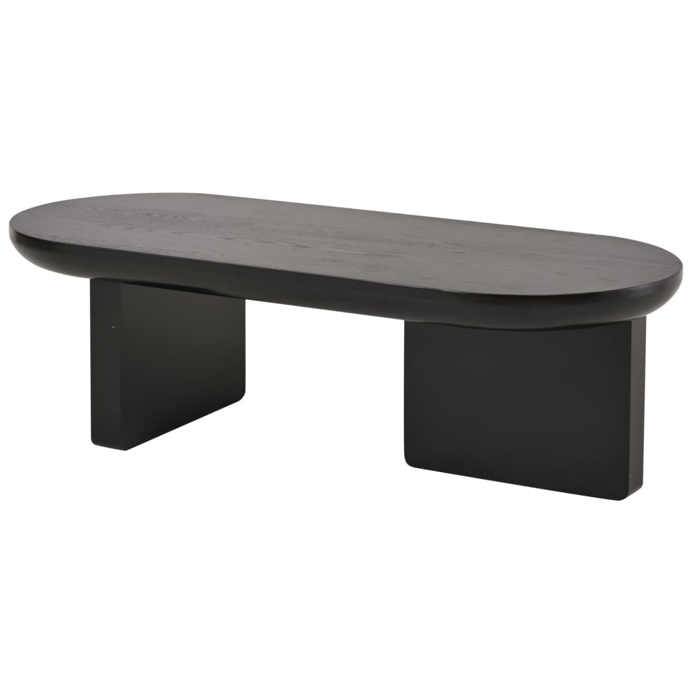 Table basse en mdf noir