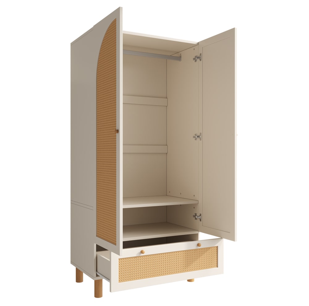 armoire en bois avec - rangement