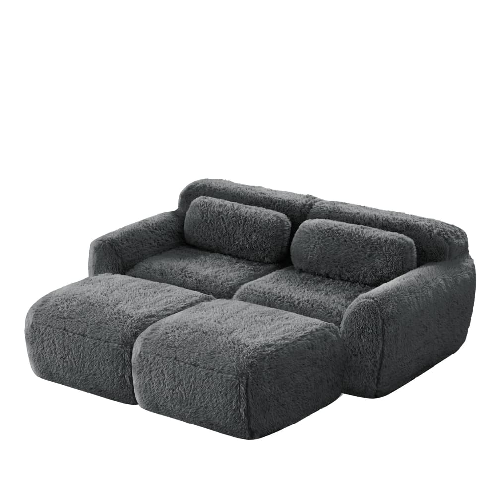 Canapé nuage en tissu - ottomans
