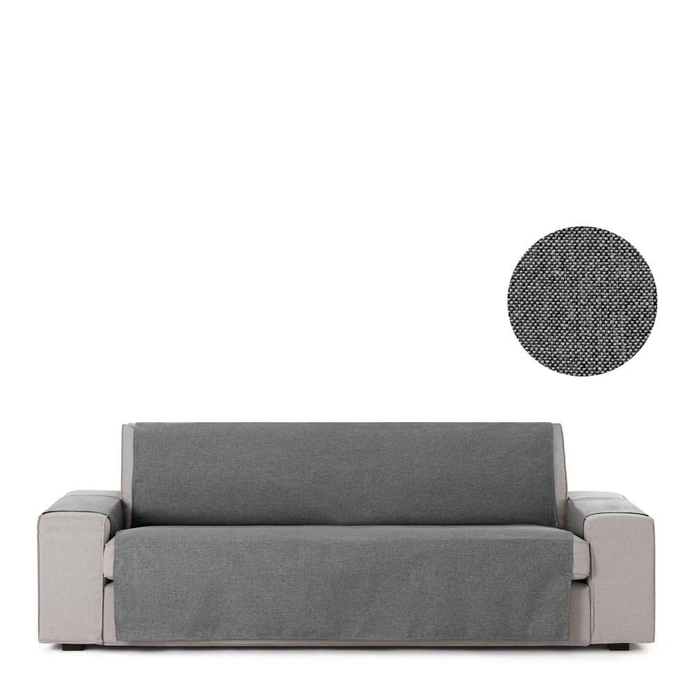 EYSA 2-Sitzer-Sofabezug 115 cm, Schwarz Schwarz