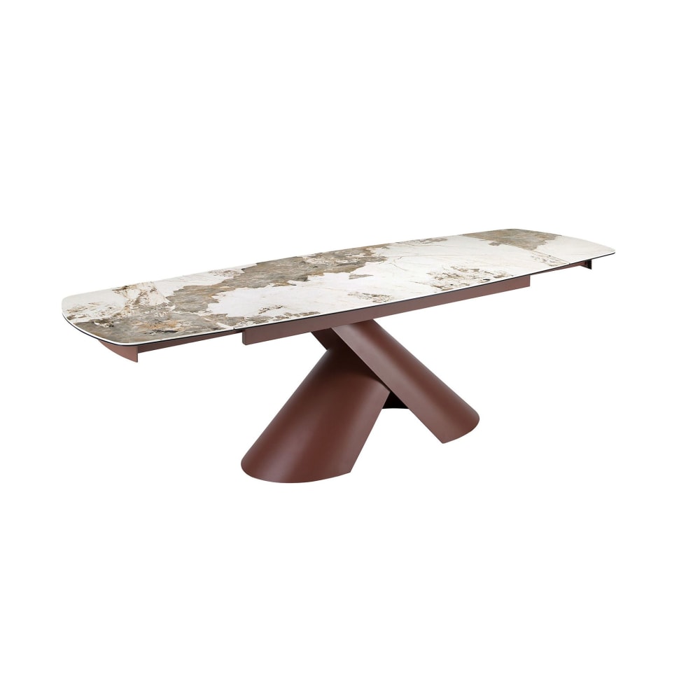 table à manger extensible - ovale