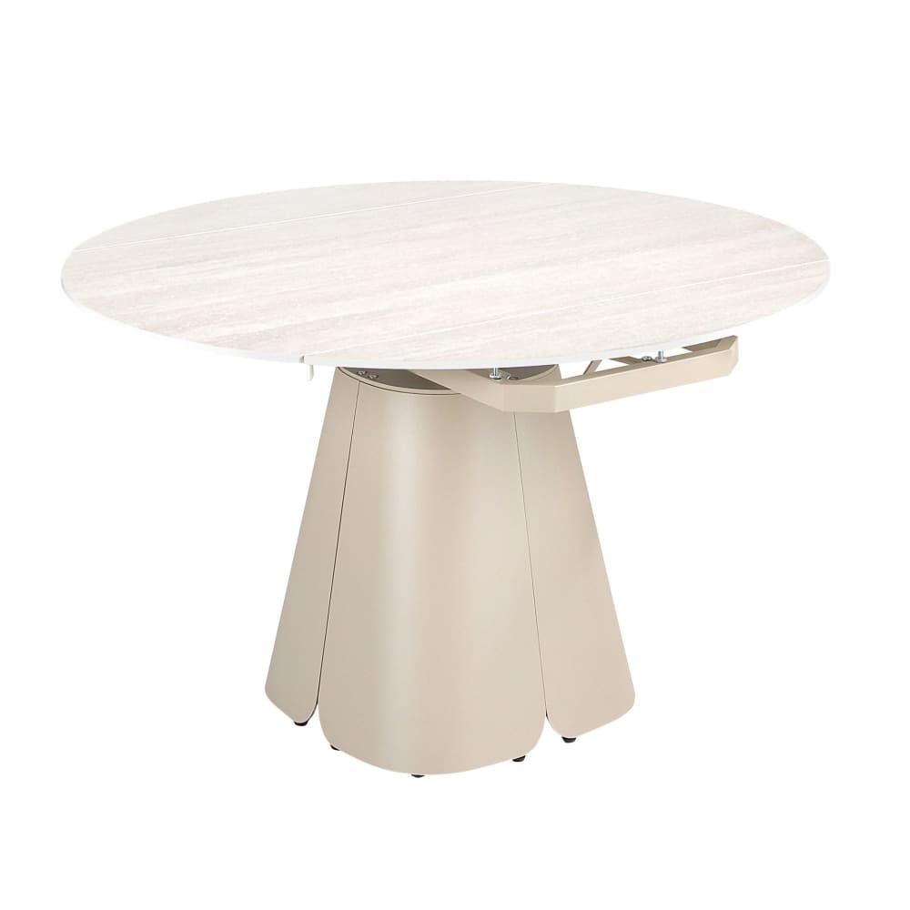 Table à manger ronde - extensible