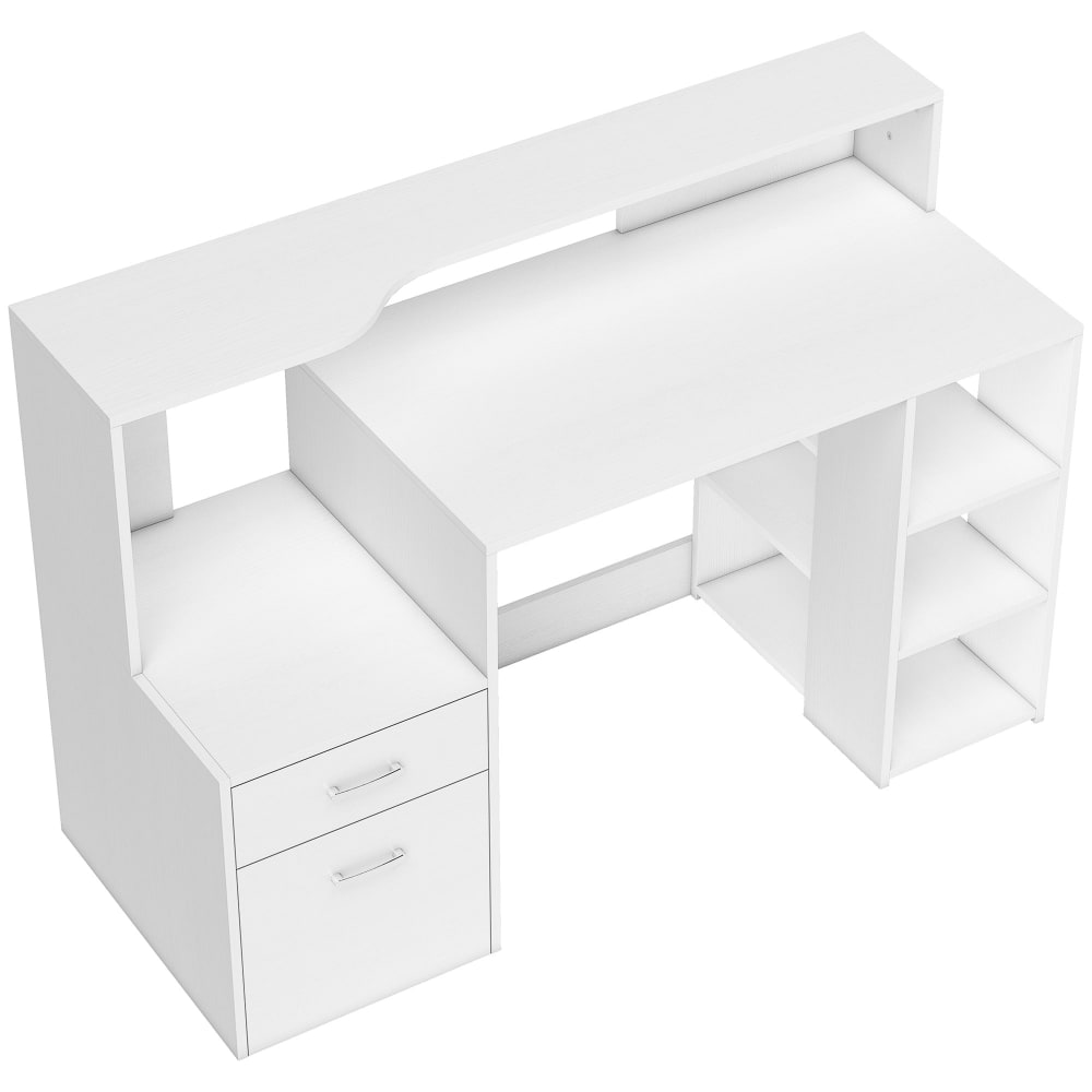 bureau informatique tiroirs
