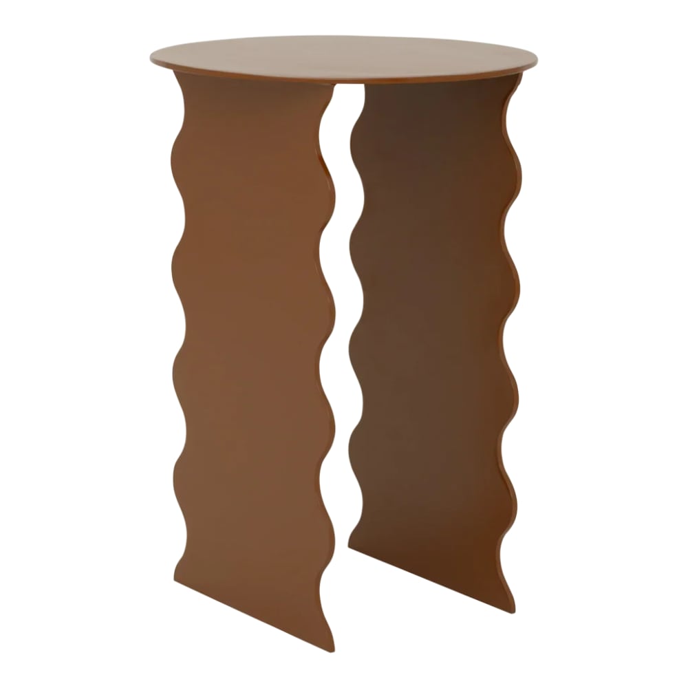 Table d'appoint rouge ø 30 * 43.5 cm