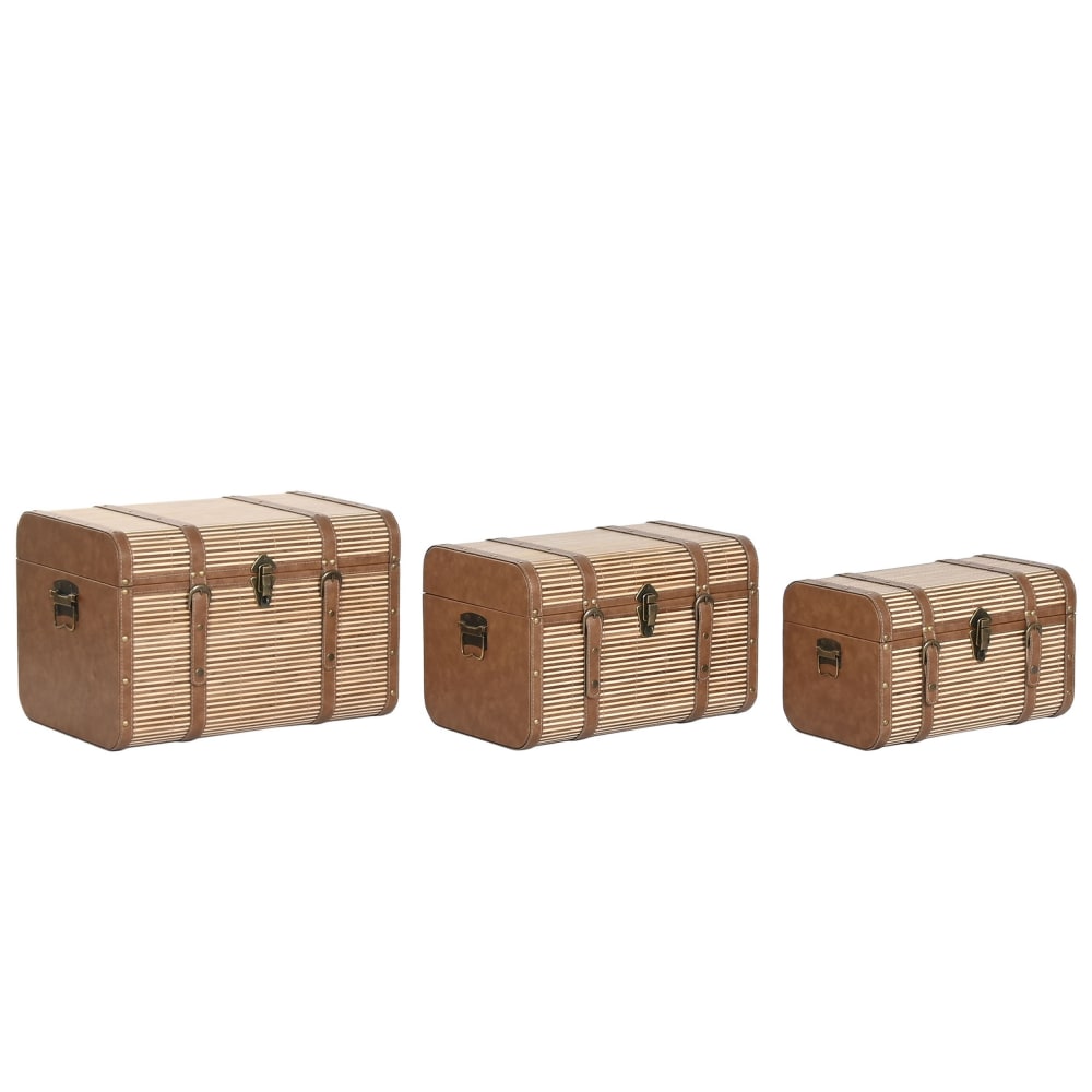 Ensemble de 3 malles - bambou