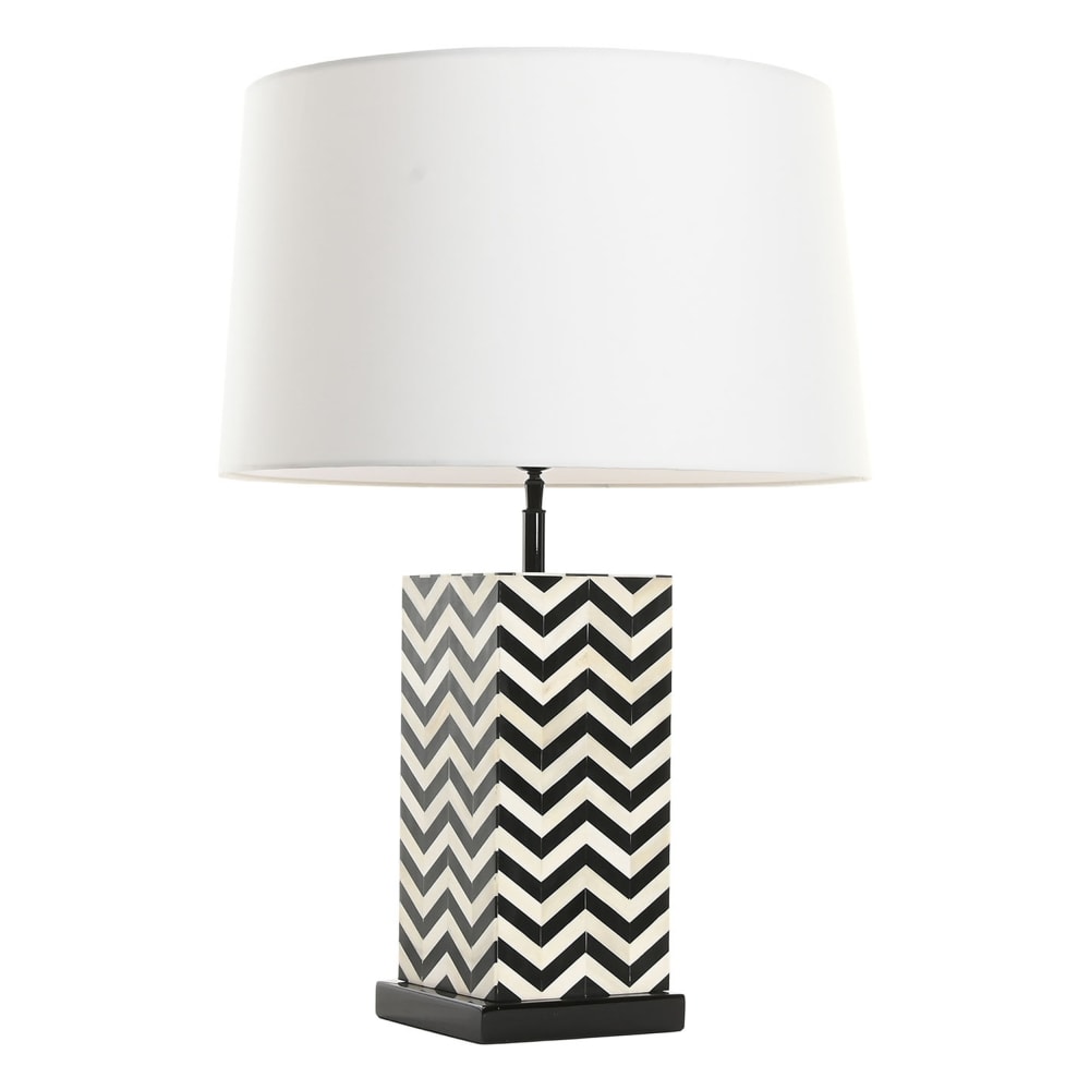 Lampe de table en acier multicolore 50x50x69 cm