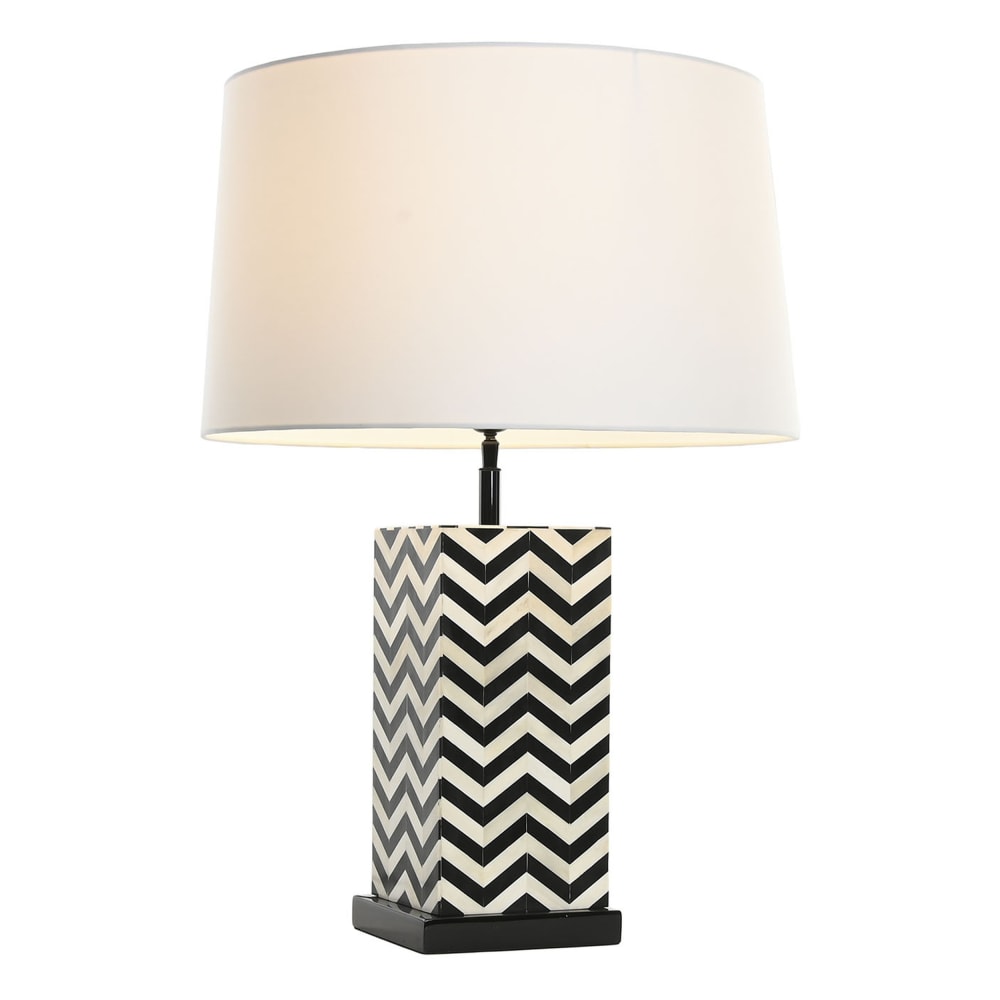 Lampe de table en acier multicolore 50x50x69 cm — vue 4