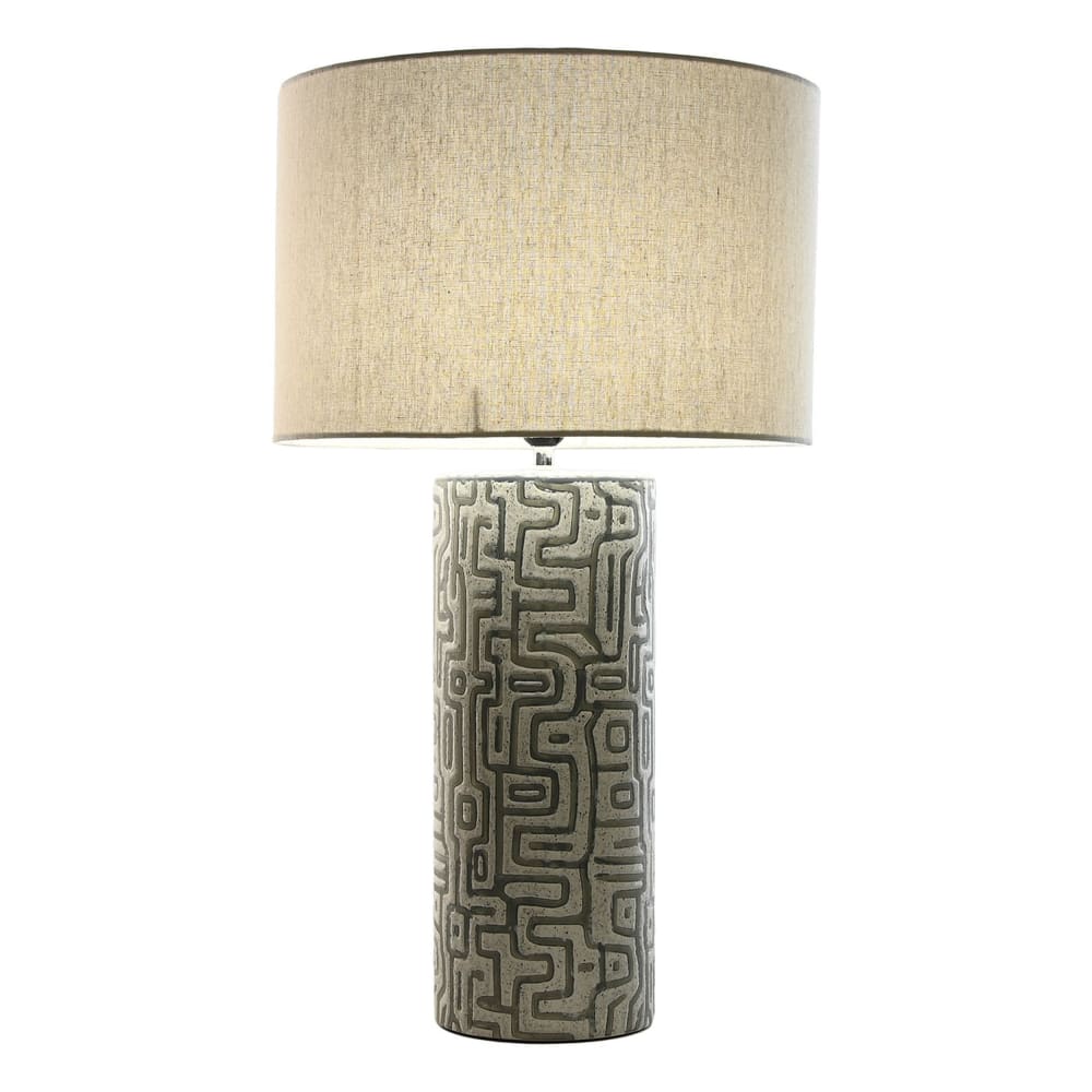 Lampe en céramique multicolore 42x42x73 cm — vue 3