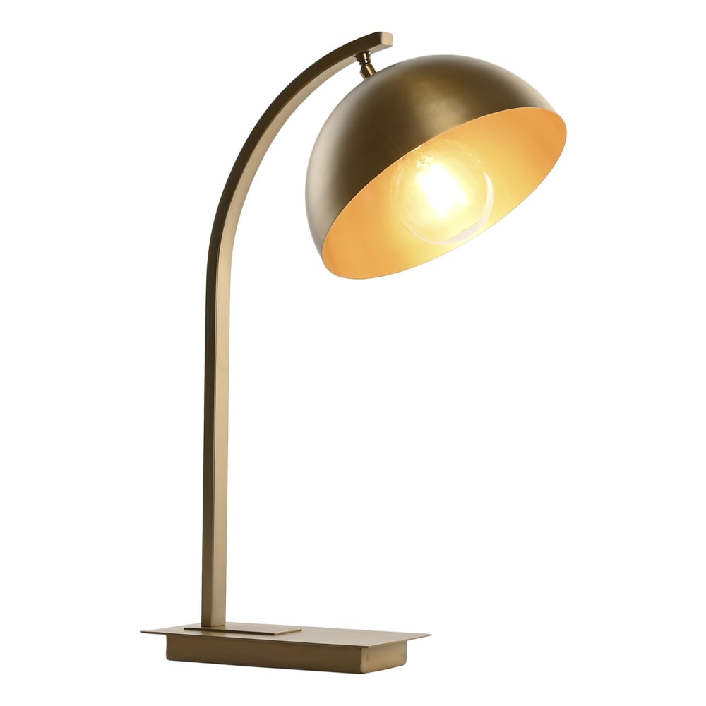 Lampe en acier doré 25x36x58 cm — vue 4