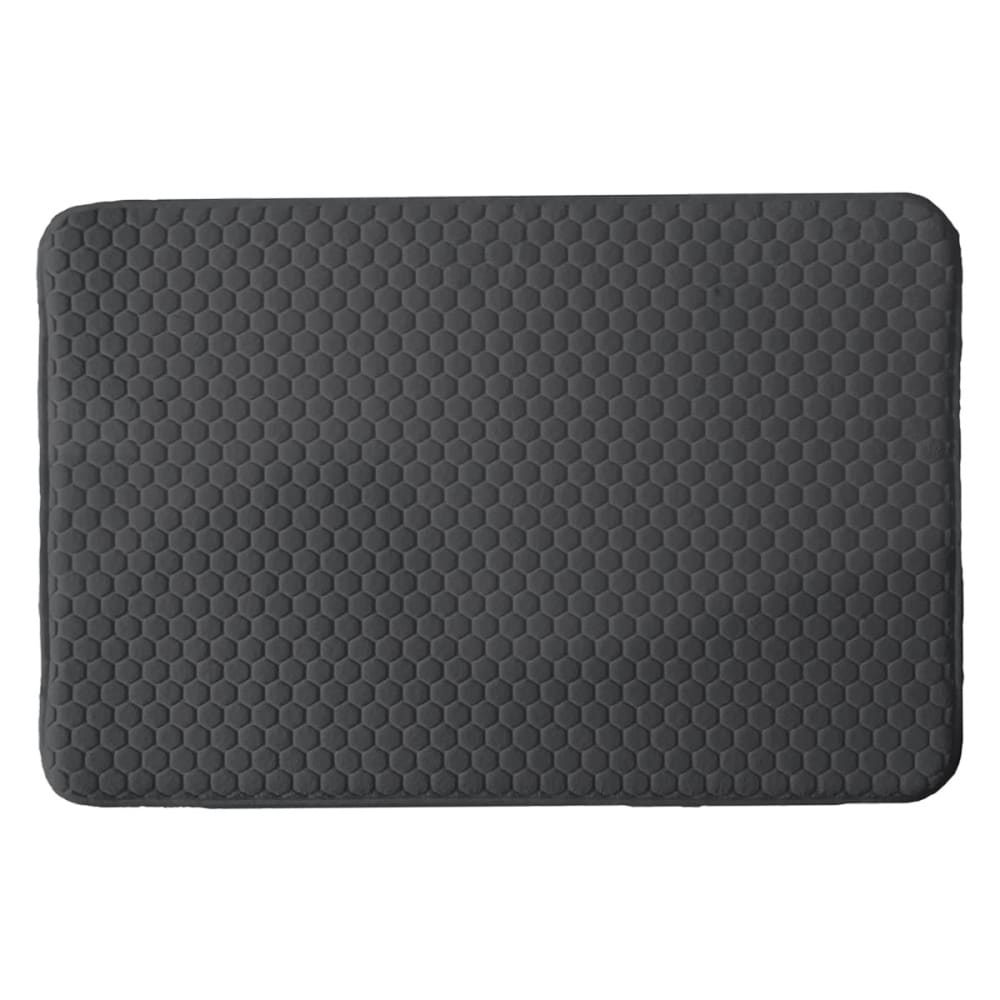 Tapis de bain mémoire de forme - alvéole nid d'abeille 50x80cm