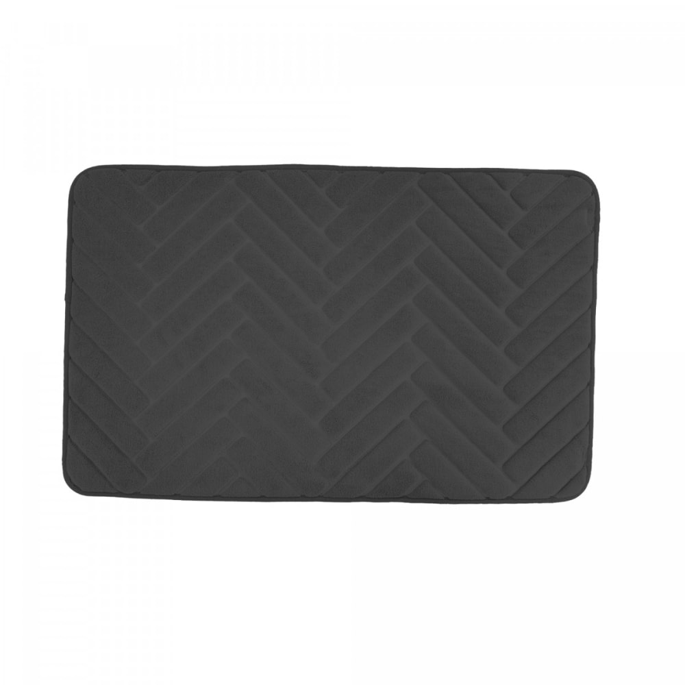 Tapis de bain à mémoire de forme - chevron 50x80cm Tapis de bain à mémoire de forme - chevron 50x80cm