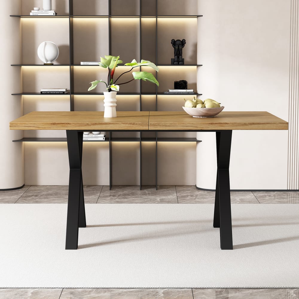 Rechteckiger Esstisch im Industriestil - Maisons Du Monde