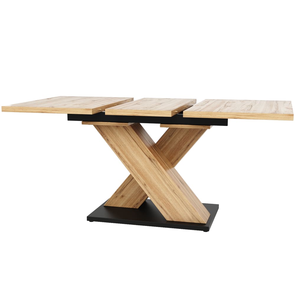 Table à manger extensible, - pied