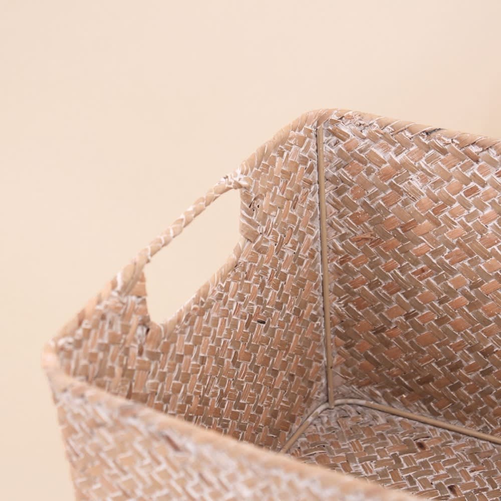 Lot de 3 paniers en fibre naturelle — vue 4