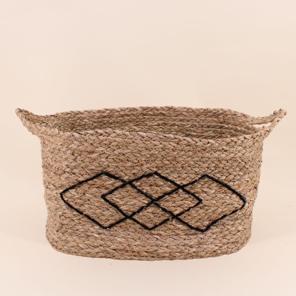 Set de 3 paniers en fibres naturelles — vue 4