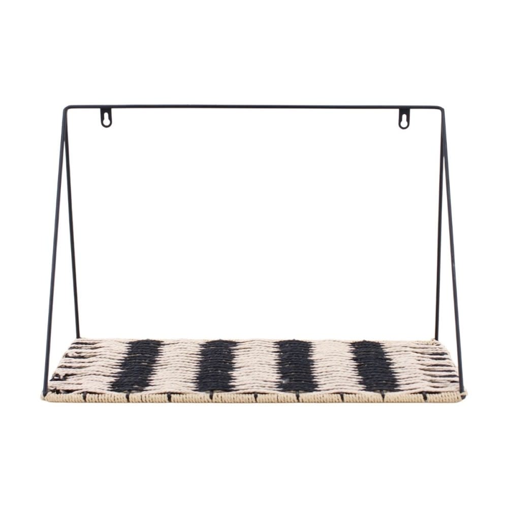 Etagere murale fibres naturelles 40x18x26cm