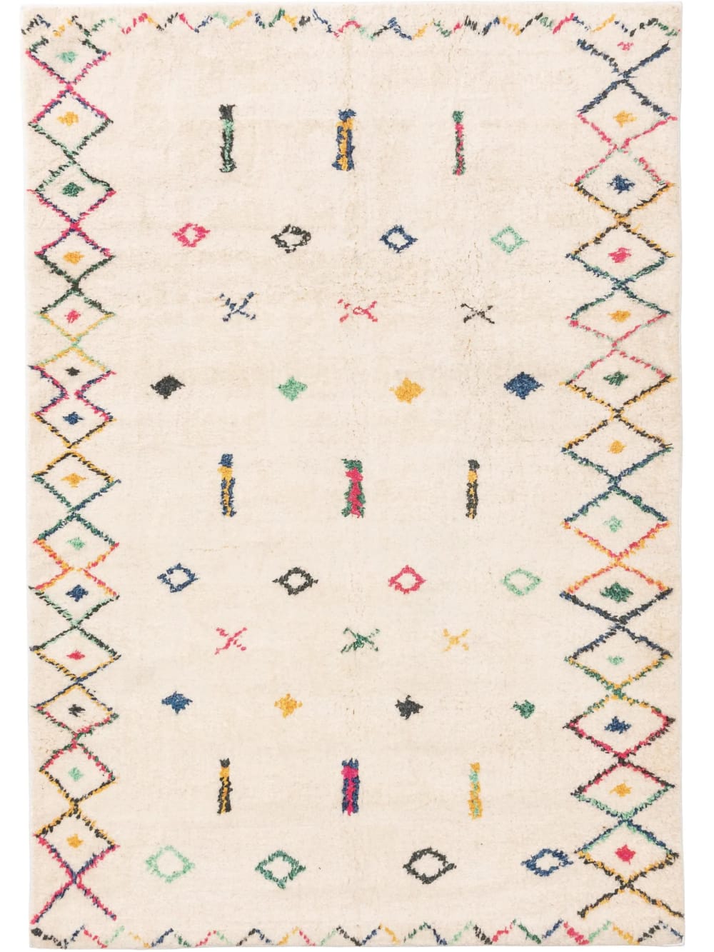 Benuta Teppich multicolor 160x230 style exotic Mehrfarbig Pvc - Polyvinlychlorid