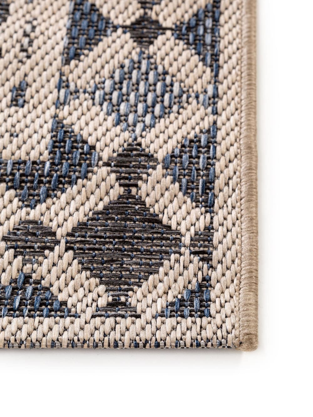 Tapis de couloir extérieur & intérieur beige/bleu 67x240 — vue 4