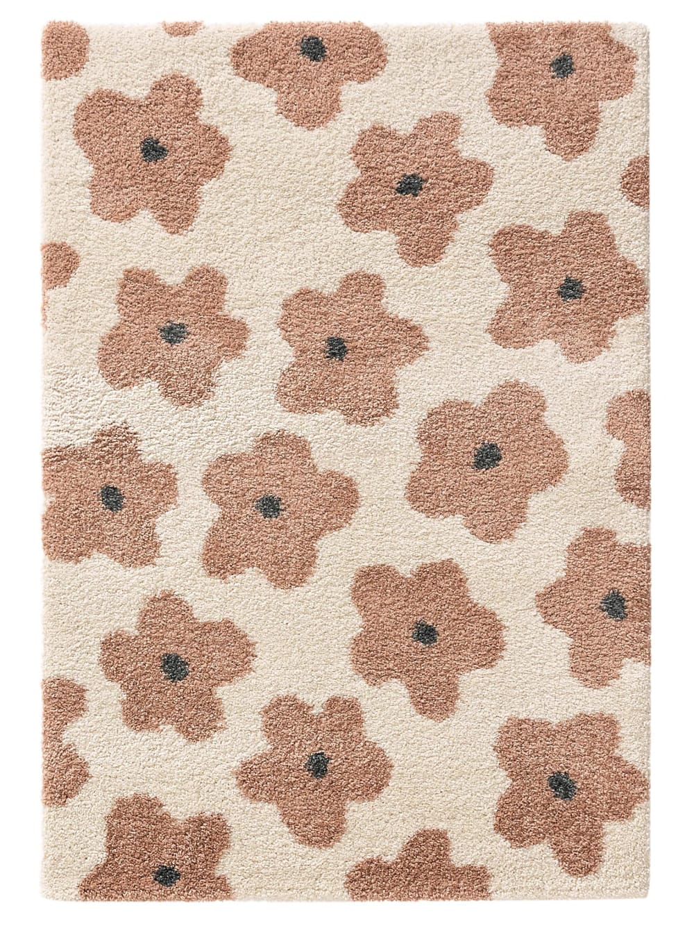 Benuta Kinderteppich rosa 80x150 style modern Pvc - Polyvinlychlorid Kinder